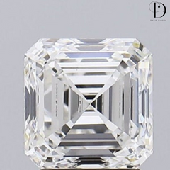 4.06CT Asscher Cut Lab-Grown Diamond