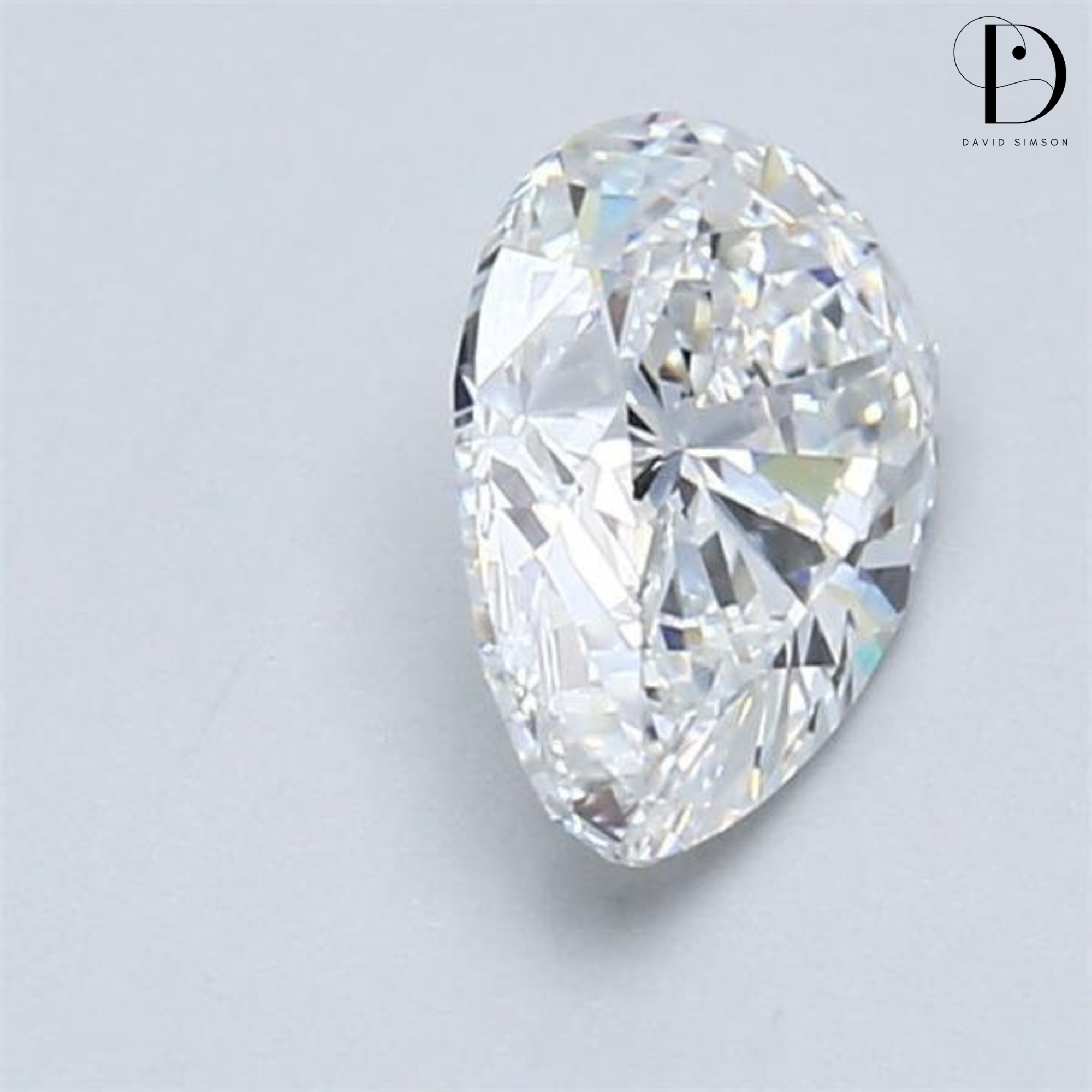 1.0CT Pear Cut Lab-Grown Diamond