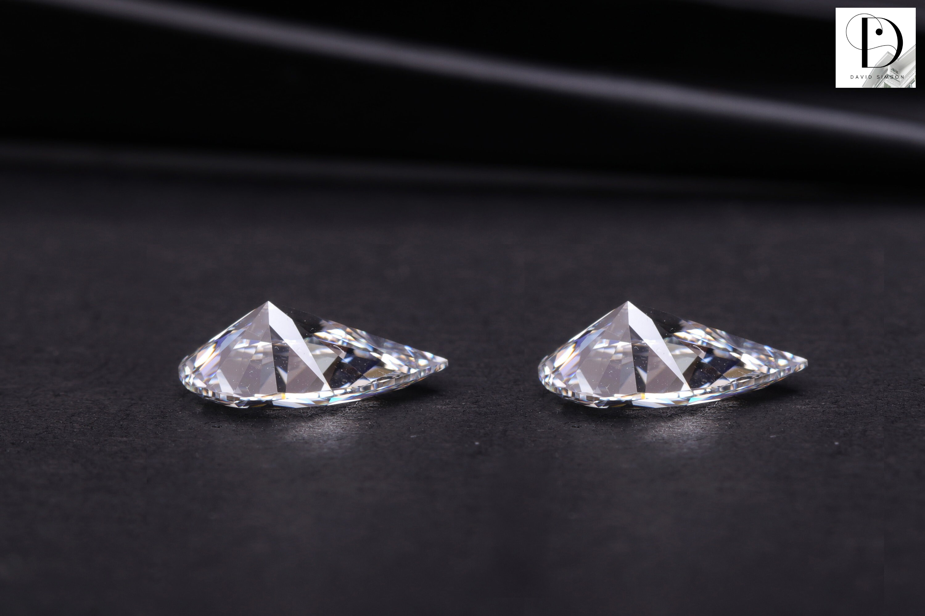 0.20CT Pear Cut Lab-Grown Diamond Pair