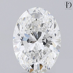 2.18CT Oval Cut Lab-Grown Diamond