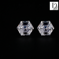0.20CT Hexagon Lab-Grown Diamond Pair