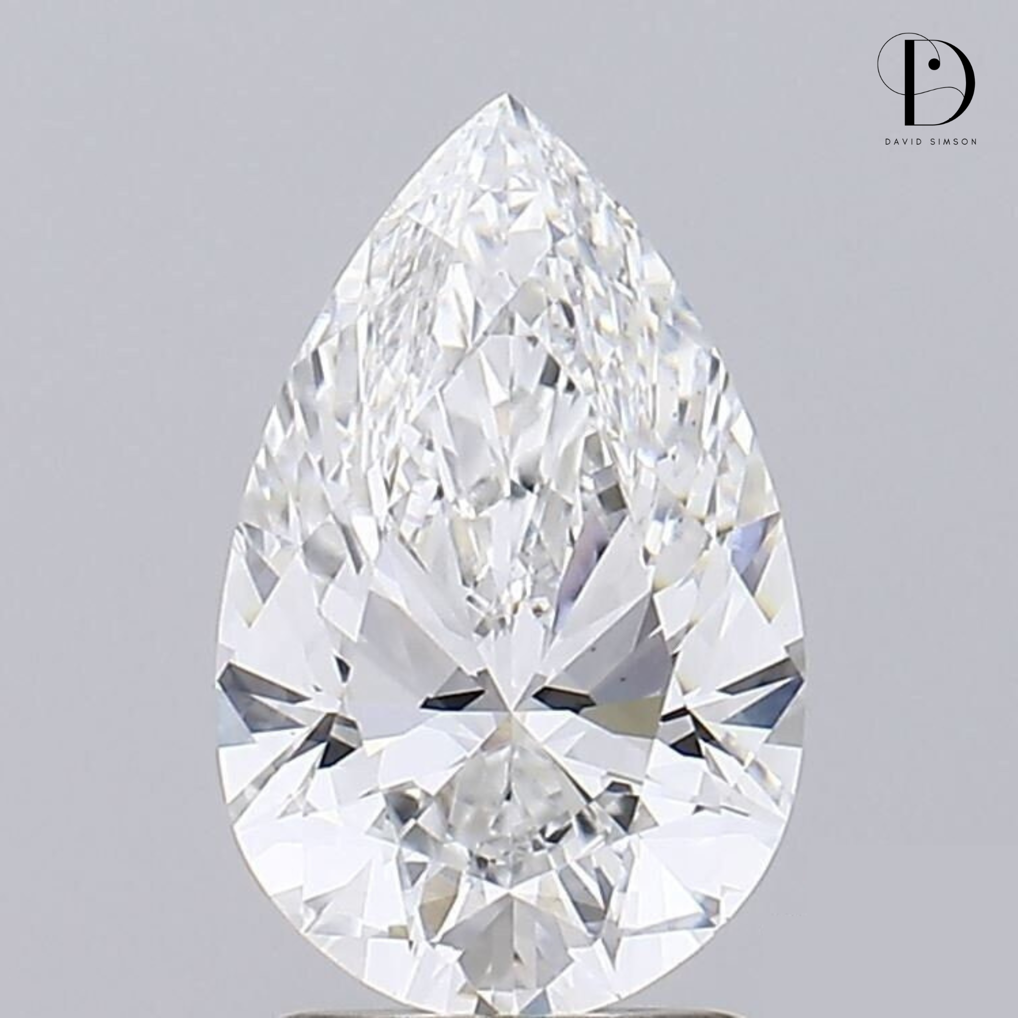 2.11CT Pear Cut Lab-Grown Diamond