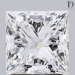 1.85CT Princess Cut Lab-Grown Diamond