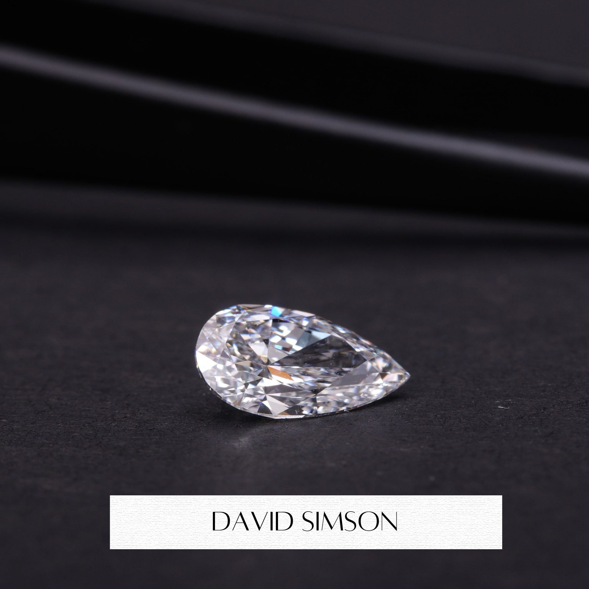 3.14CT Pear Cut Lab-Grown Diamond