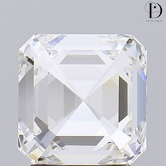 2.53CT Asscher Cut Lab-Grown Diamond