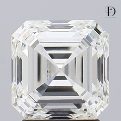 2.53CT Asscher Cut Lab-Grown Diamond