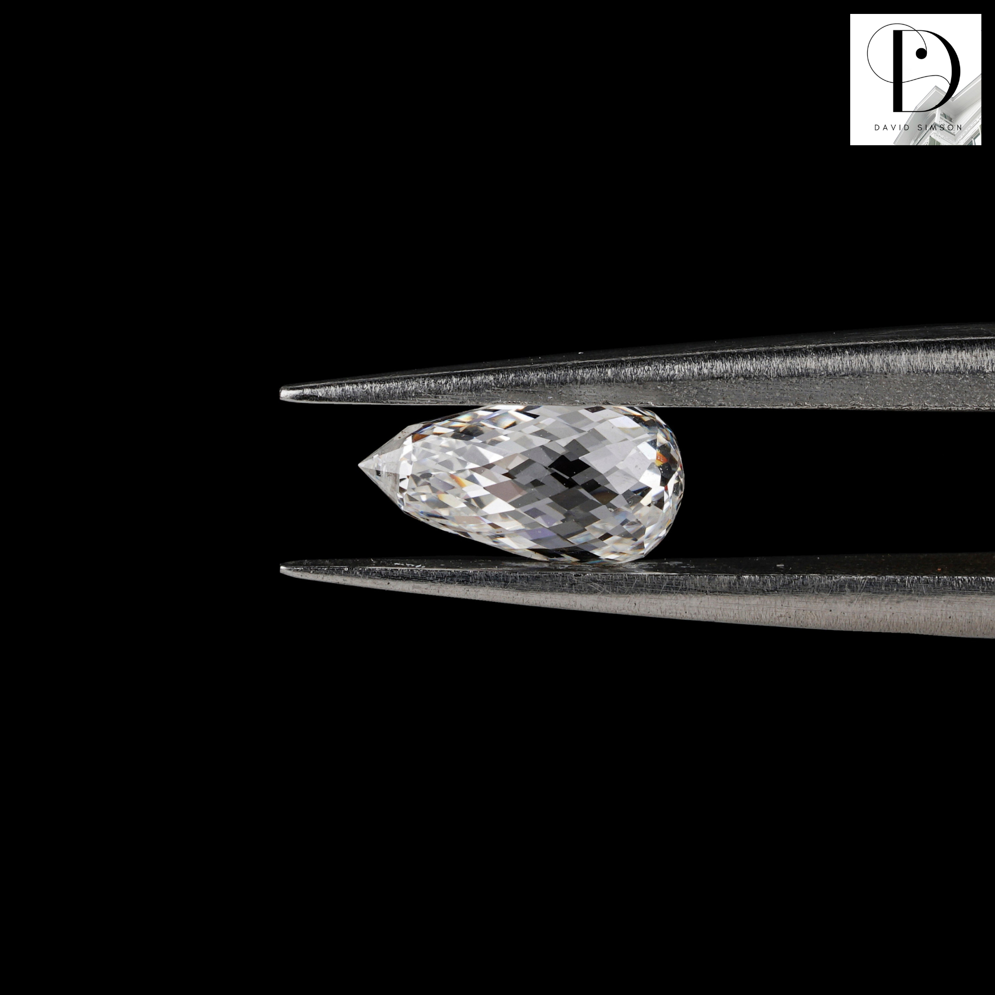 0.50CT Briolette Lab-Grown Diamond
