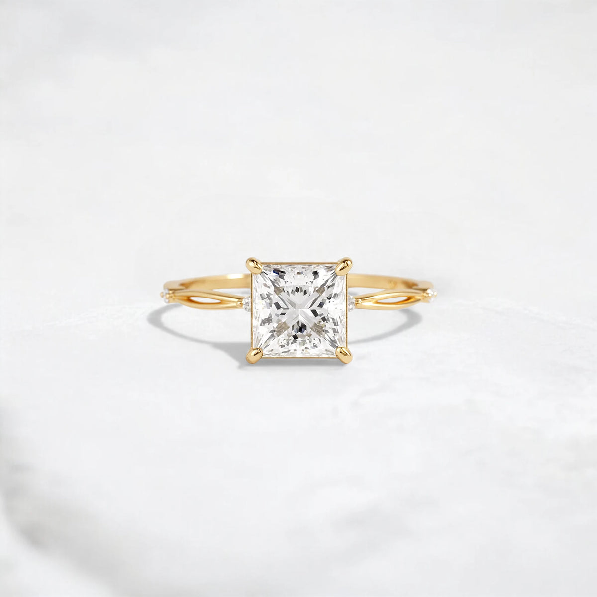 2ct-princess-cut-mossainite-diamond-twisted-engagement-ring-1