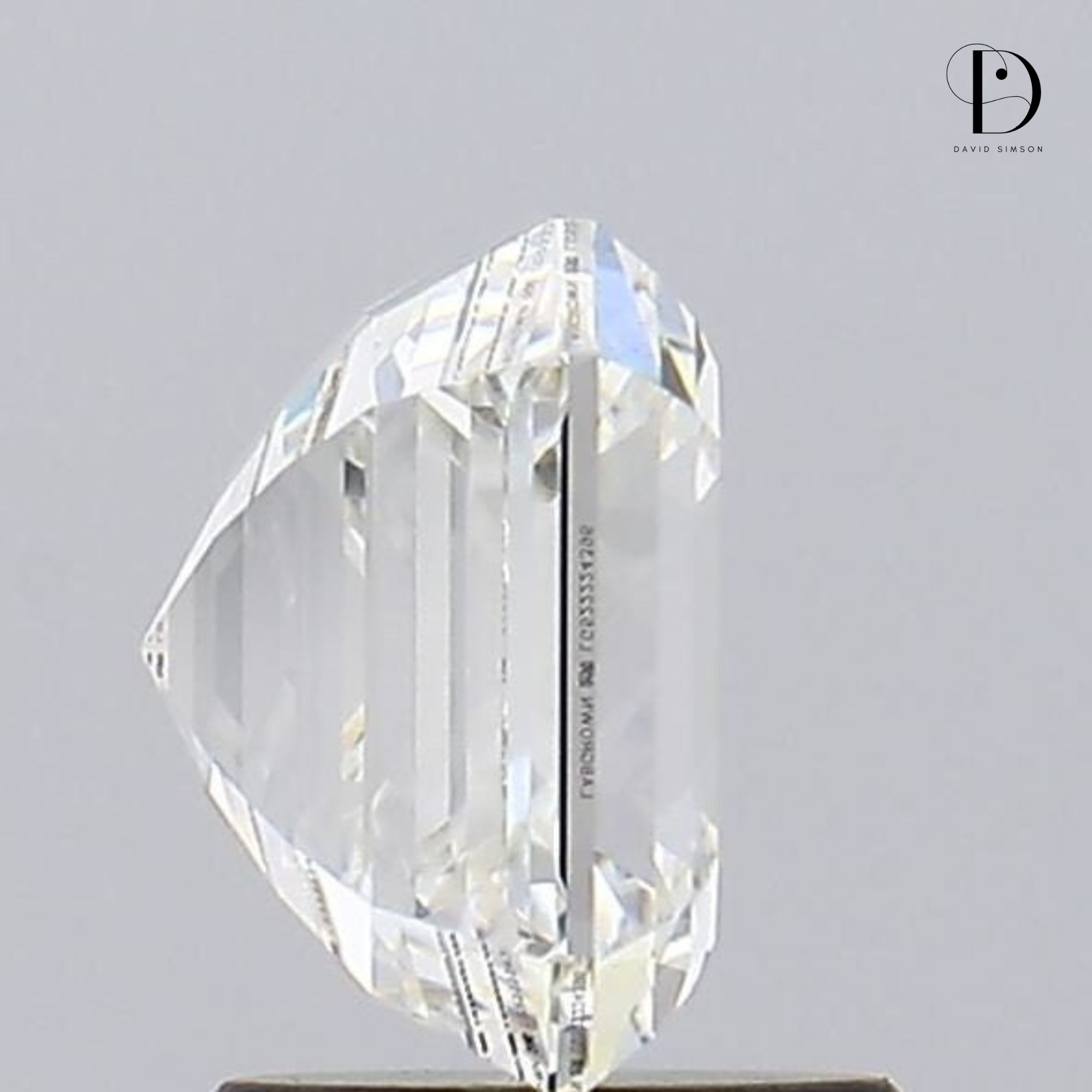 2.53CT Asscher Cut Lab-Grown Diamond