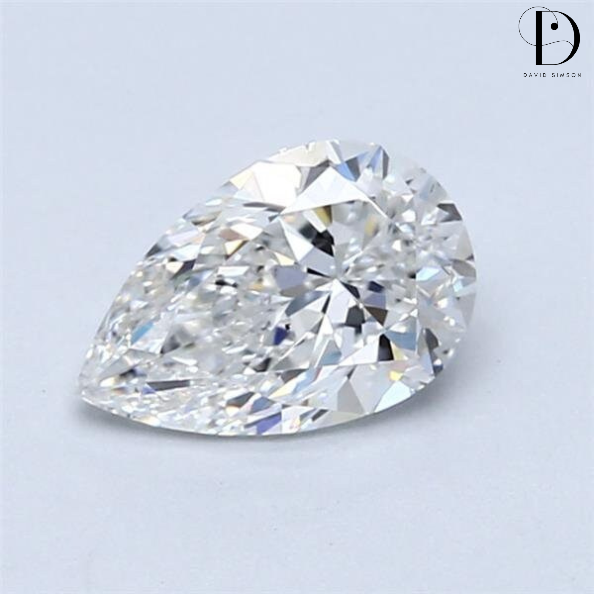 1.0CT Pear Cut Lab-Grown Diamond