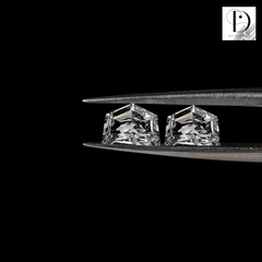 0.20CT Cadillac Step Cut Lab-Grown Diamond Pair