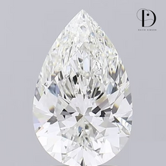 2.66CT Pear Cut Lab-Grown Diamond