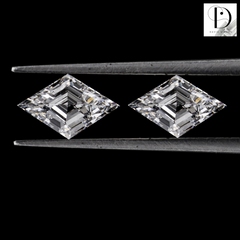 0.20CT Lozenge Cut Lab-Grown Diamond Pair