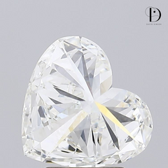 3.04CT Heart Cut Lab-Grown Diamond