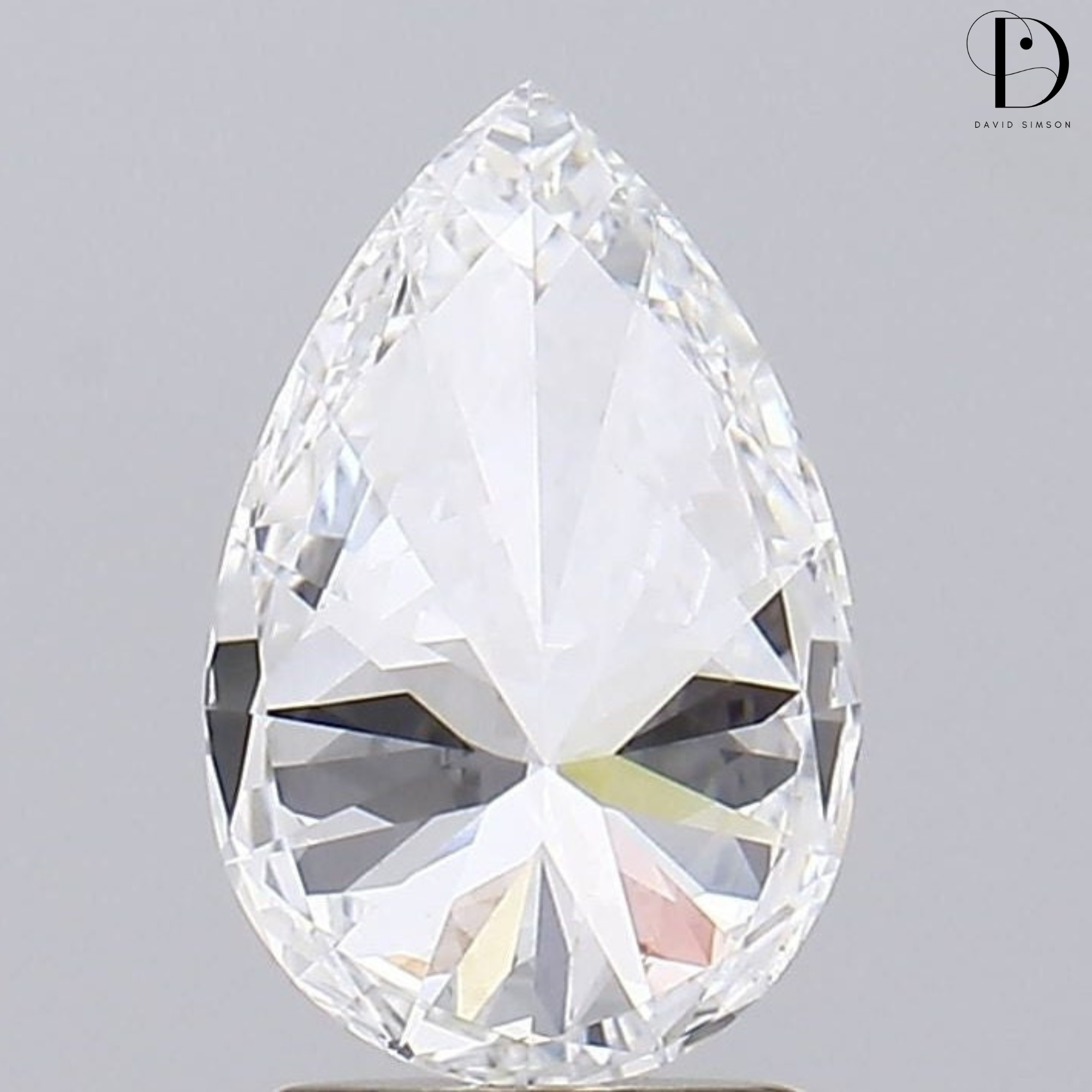 2.01CT Pear Cut Lab-Grown Diamond