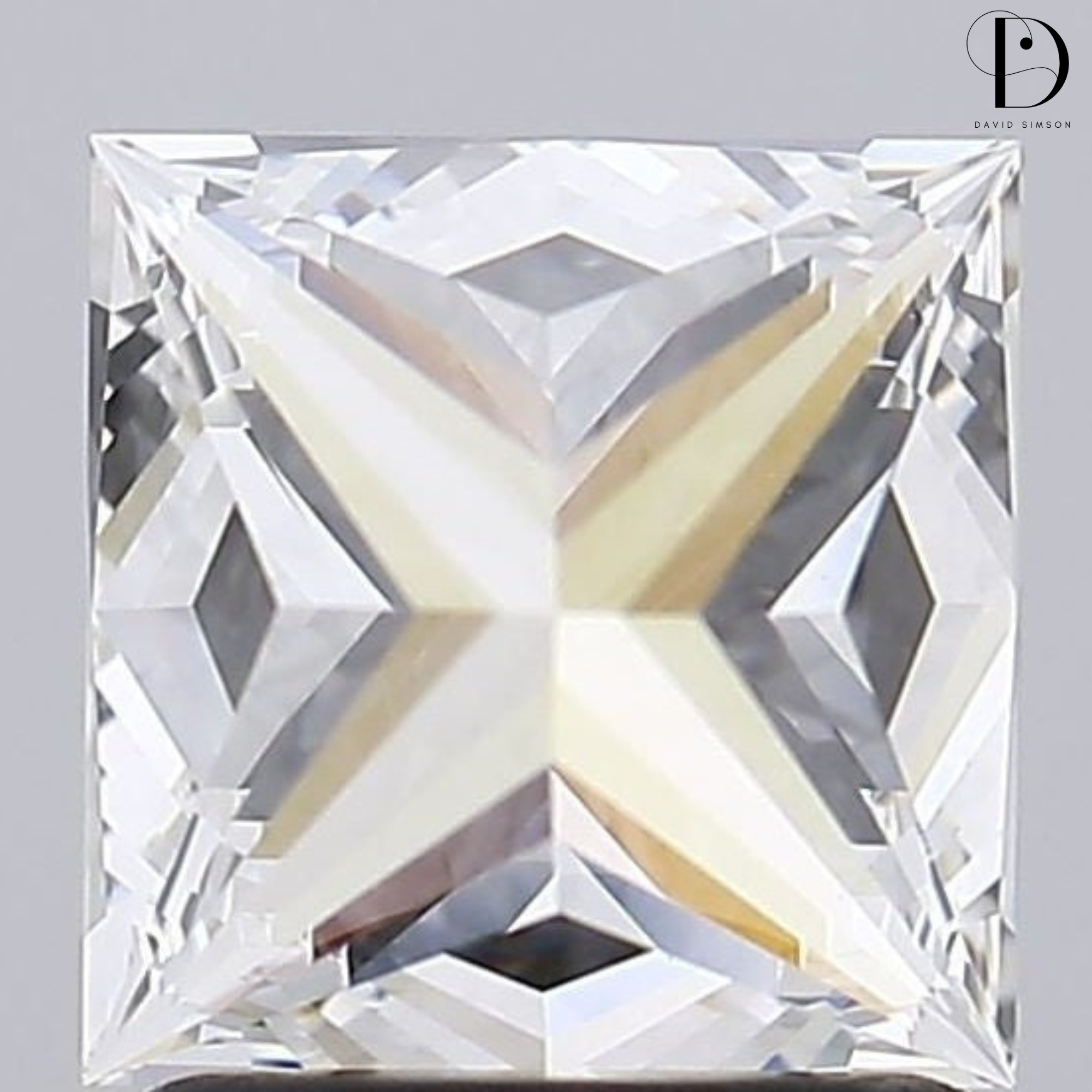 1.85CT Princess Cut Lab-Grown Diamond