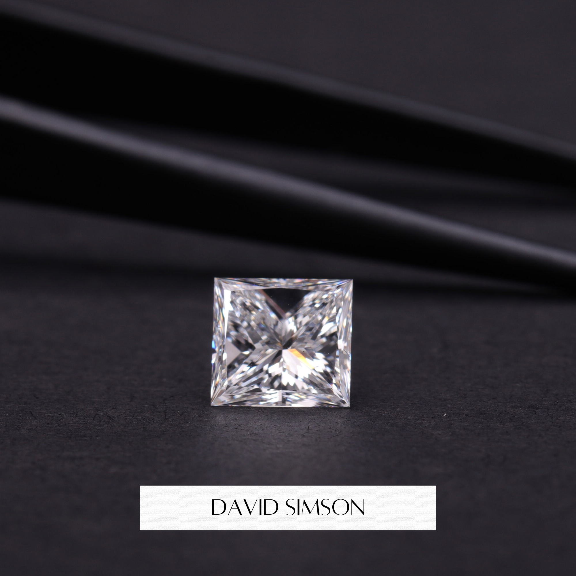 1.74CT Princess Cut Lab-Grown Diamond