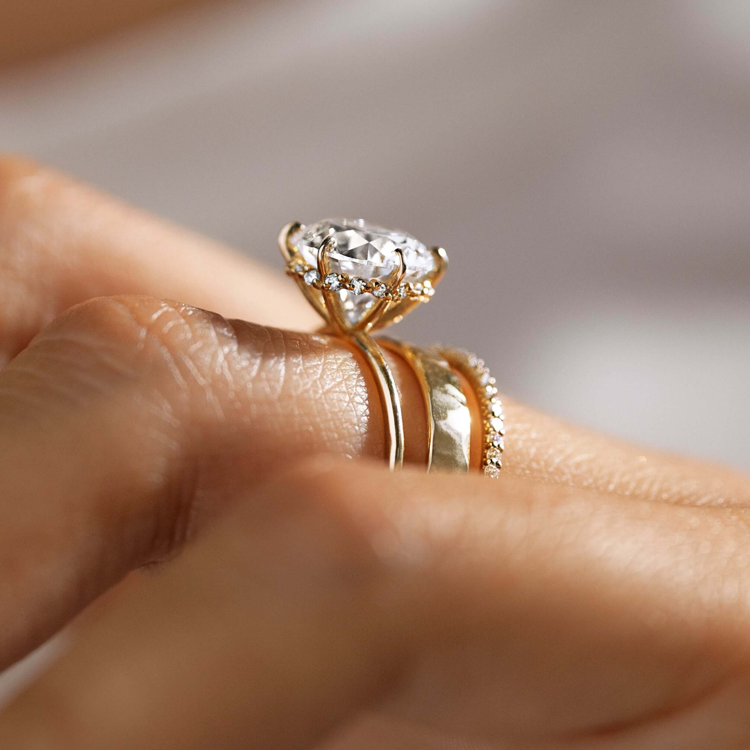 3ct-golden-round-cut-moissanite-diamond-engagement-ring-yellow-gold-gemfora-2