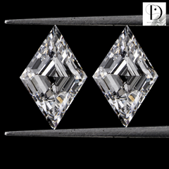 0.20CT Lozenge Cut Lab-Grown Diamond Pair