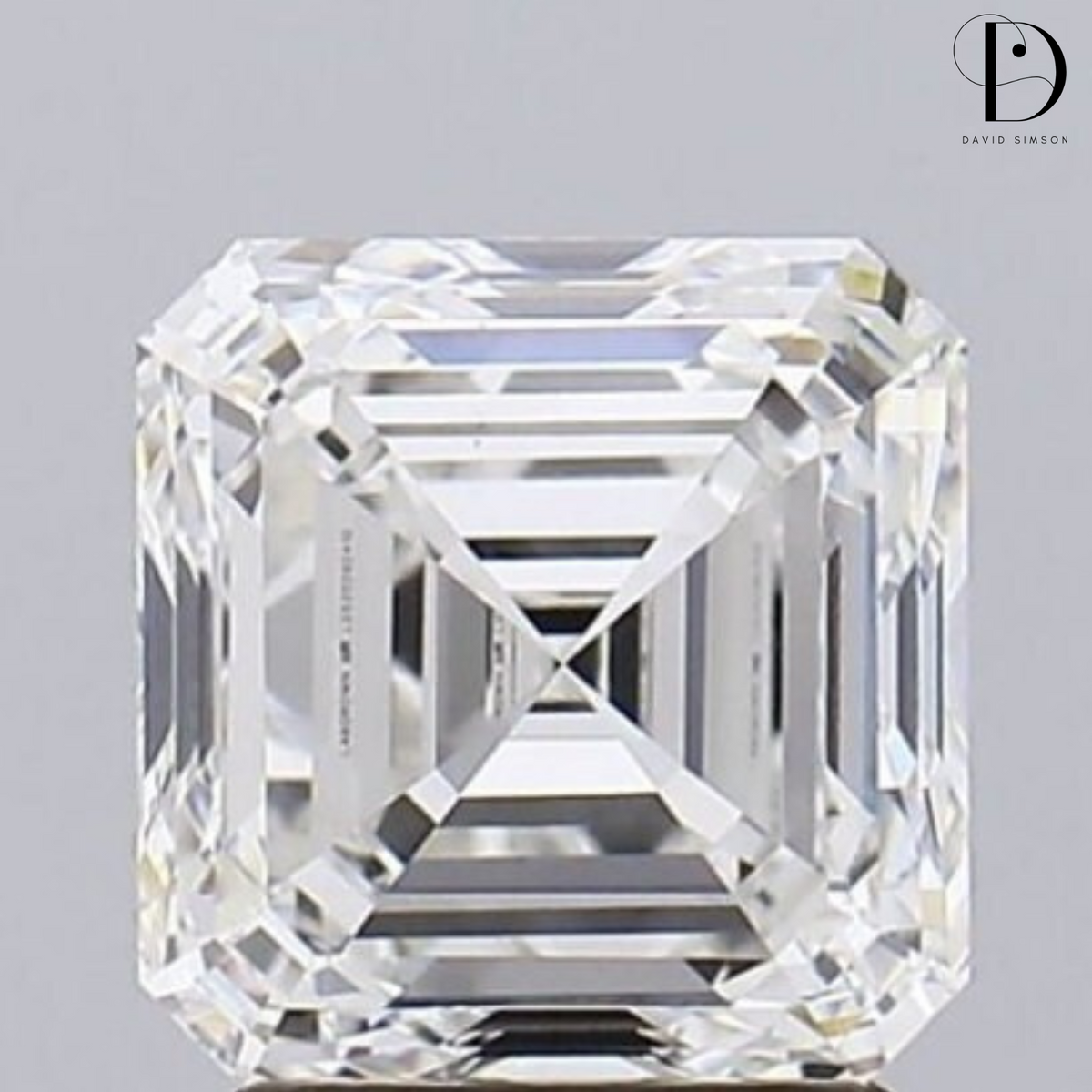 2.53CT Asscher Cut Lab-Grown Diamond
