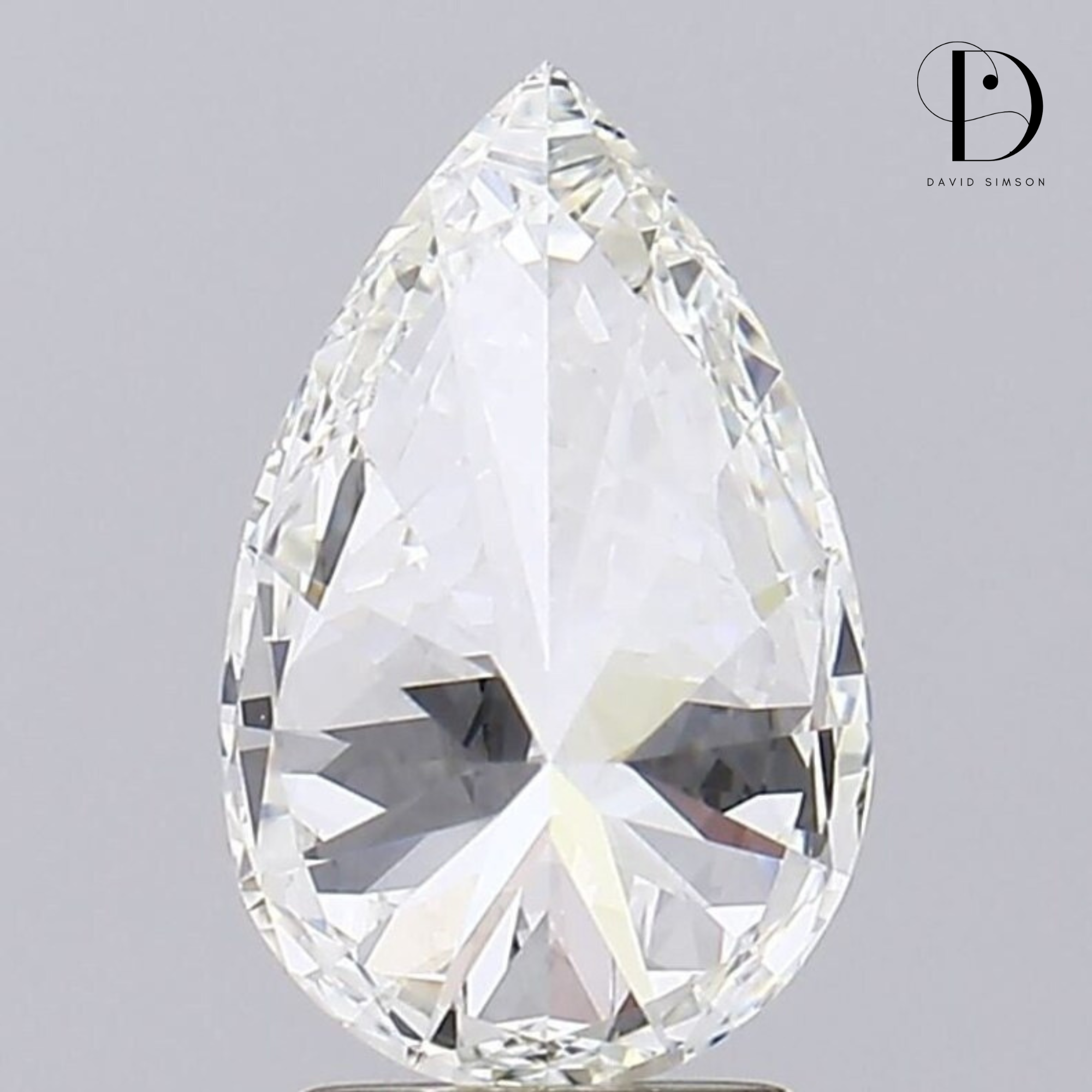2.66CT Pear Cut Lab-Grown Diamond