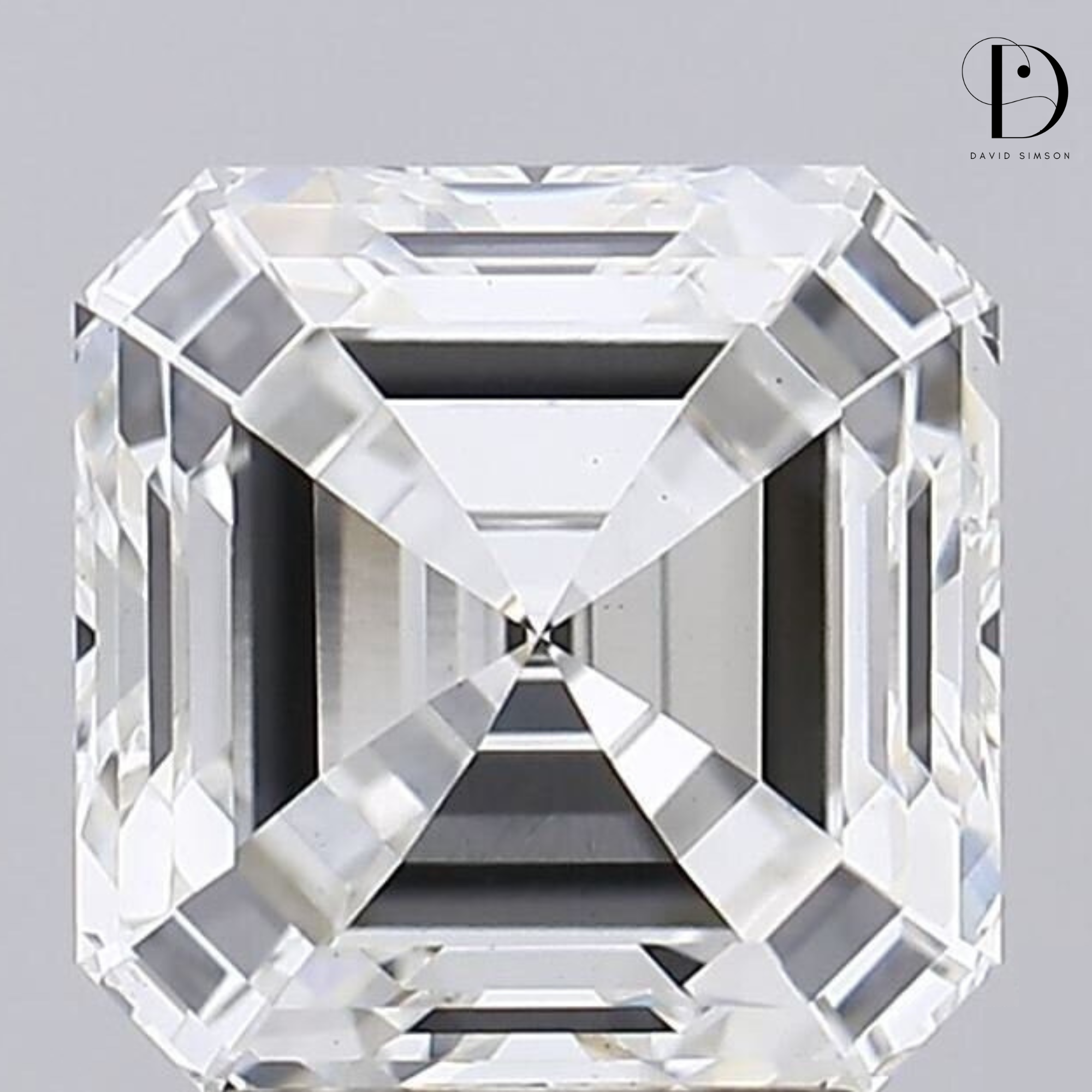 2.87CT Asscher Cut Lab-Grown Diamond