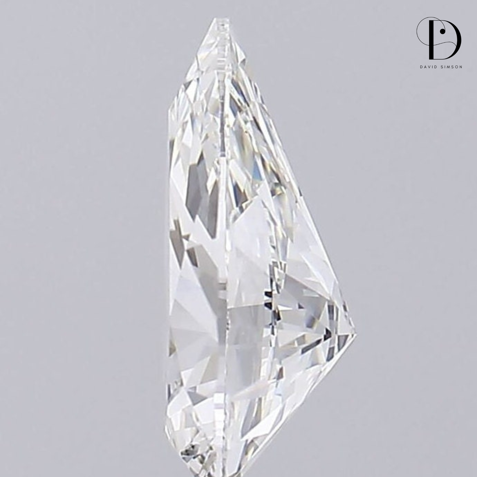 2.15CT Pear Cut Lab-Grown Diamond