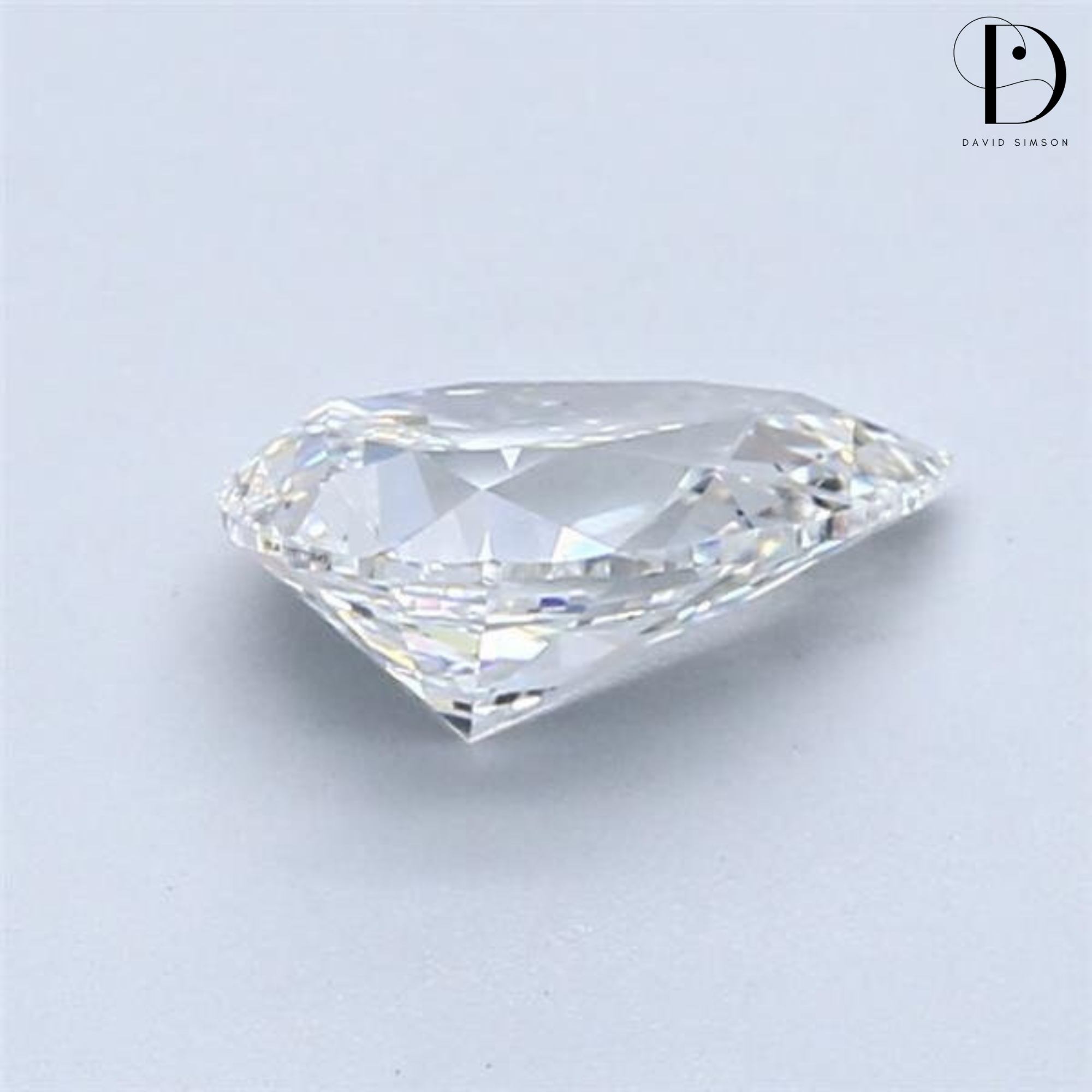 1.0CT Pear Cut Lab-Grown Diamond