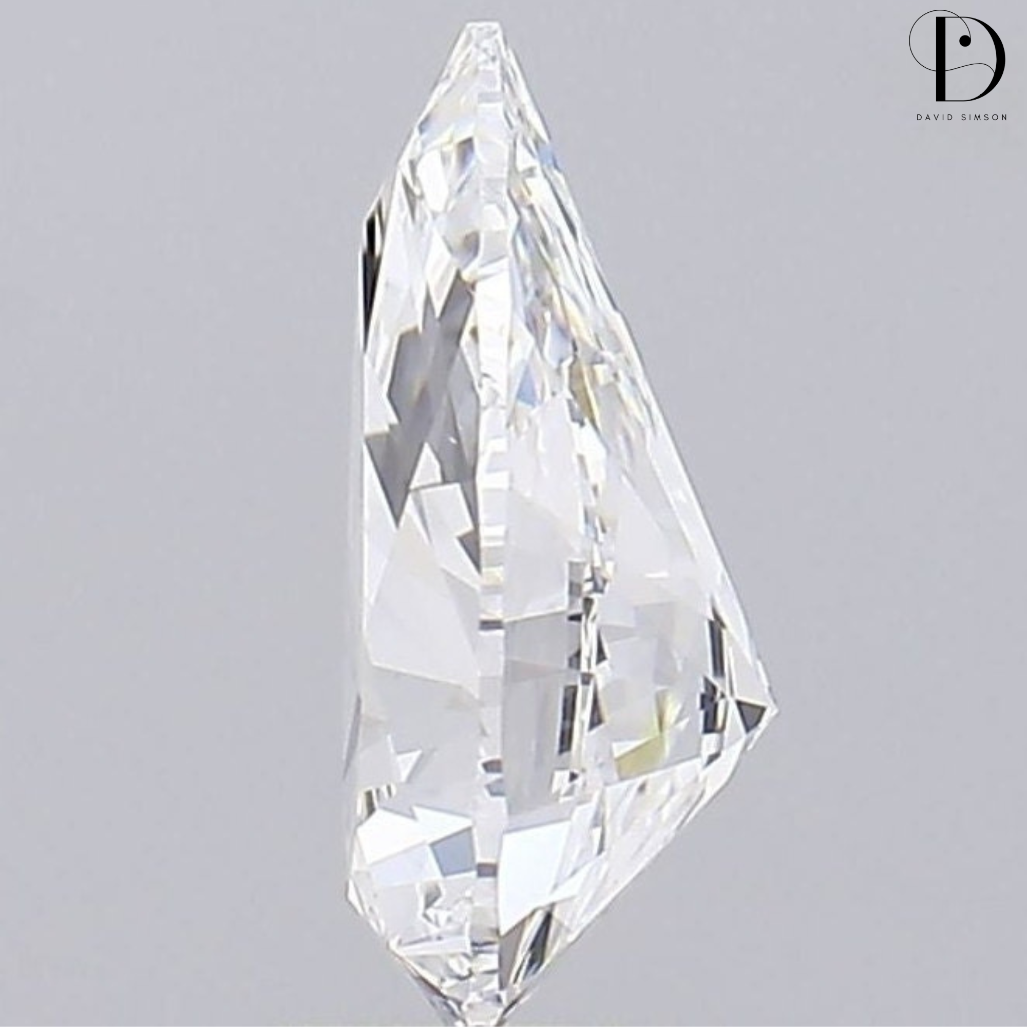 2.01CT Pear Cut Lab-Grown Diamond