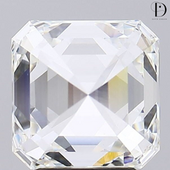 3.50CT Asscher Cut Lab-Grown Diamond