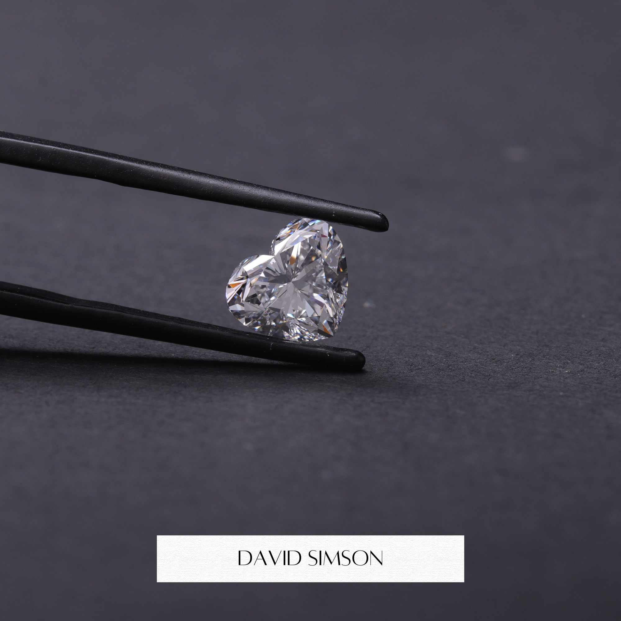 1.65CT Heart Cut Lab-Grown Diamond