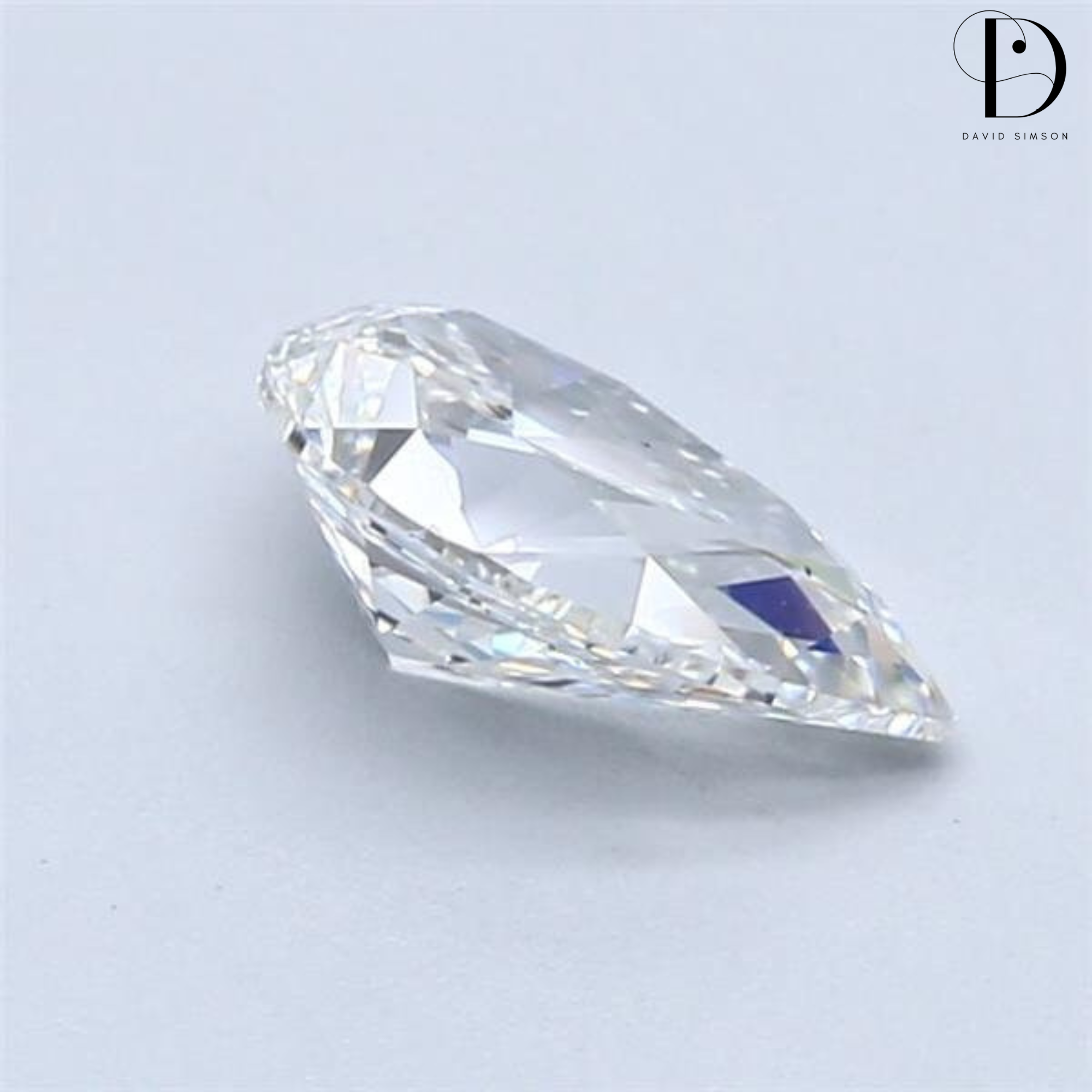 1.0CT Pear Cut Lab-Grown Diamond