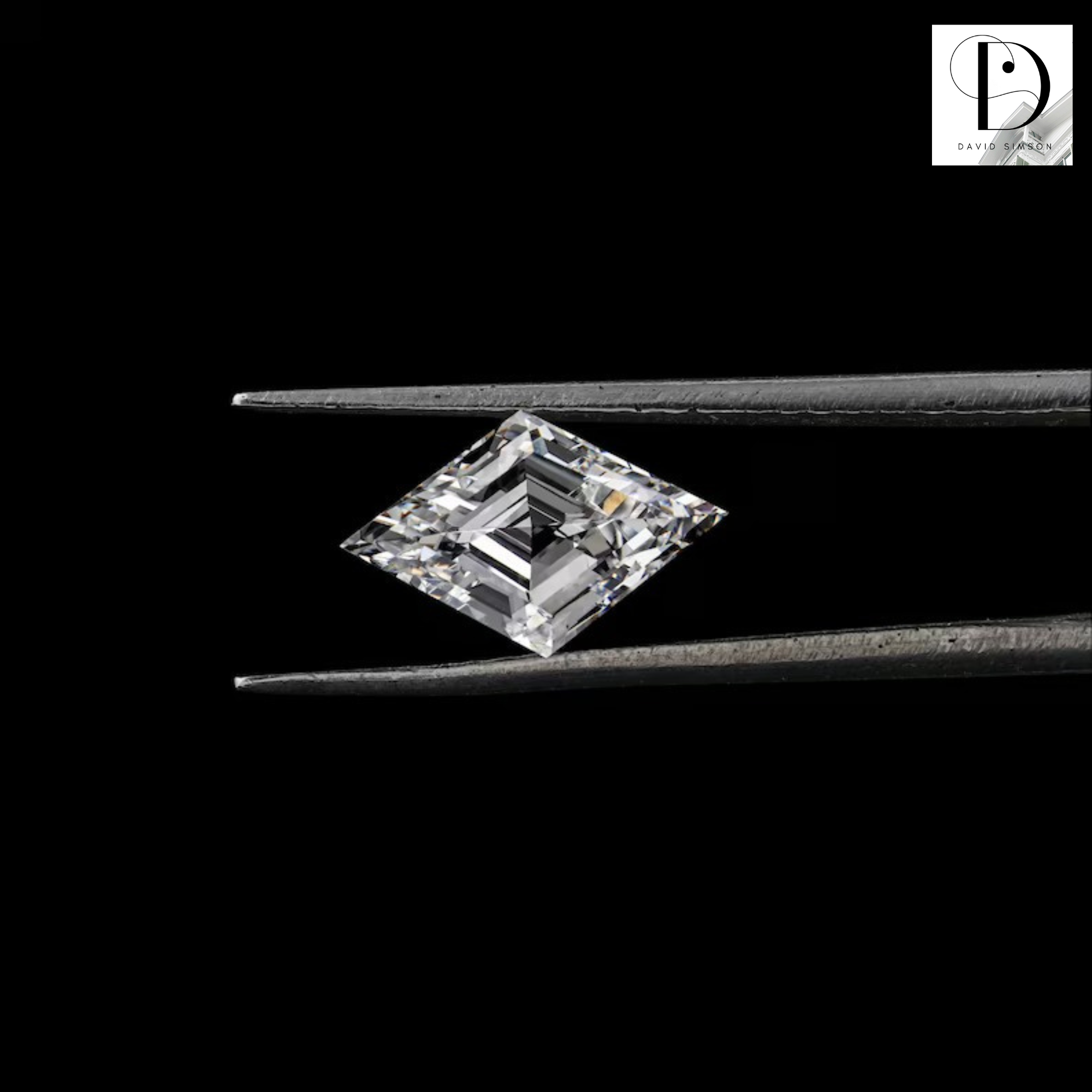 0.10CT Lozenge Cut Lab-Grown Diamond