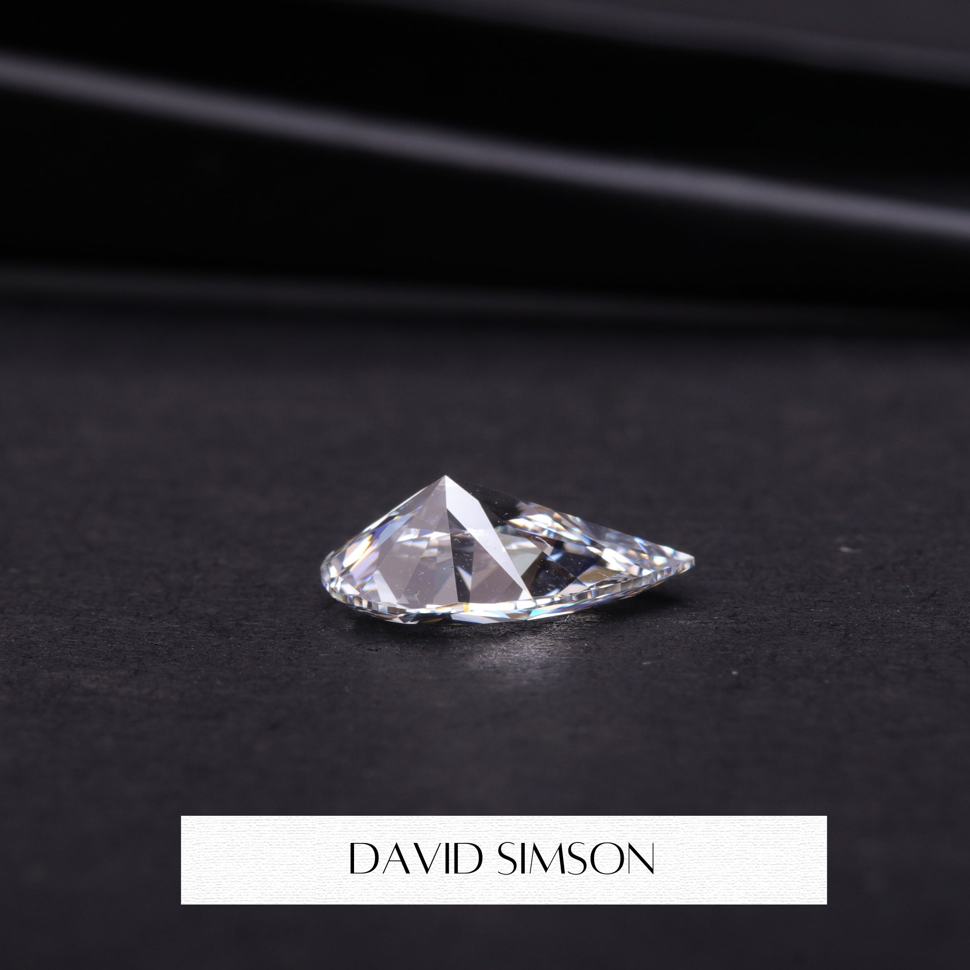 3.14CT Pear Cut Lab-Grown Diamond
