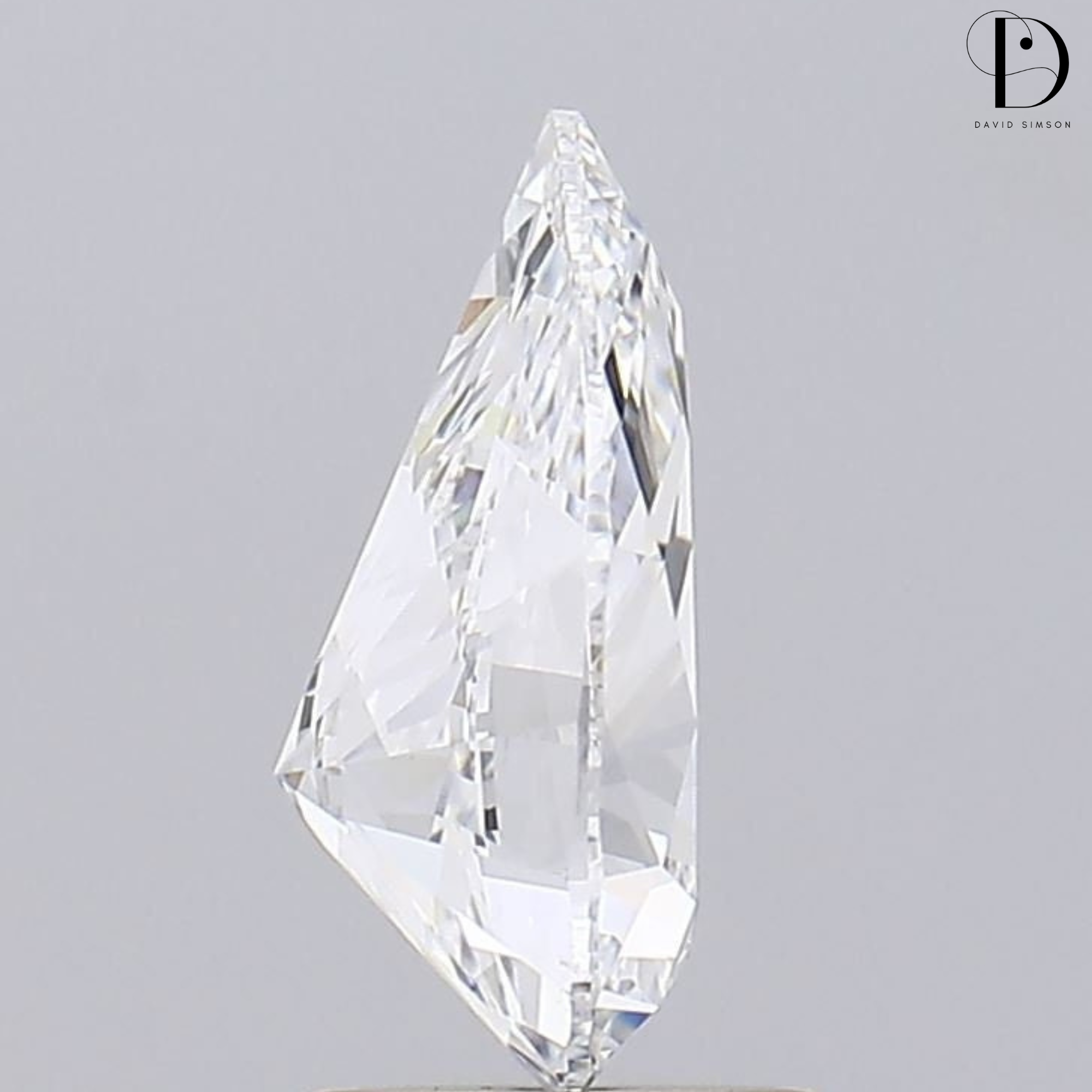 2.01CT Pear Cut Lab-Grown Diamond