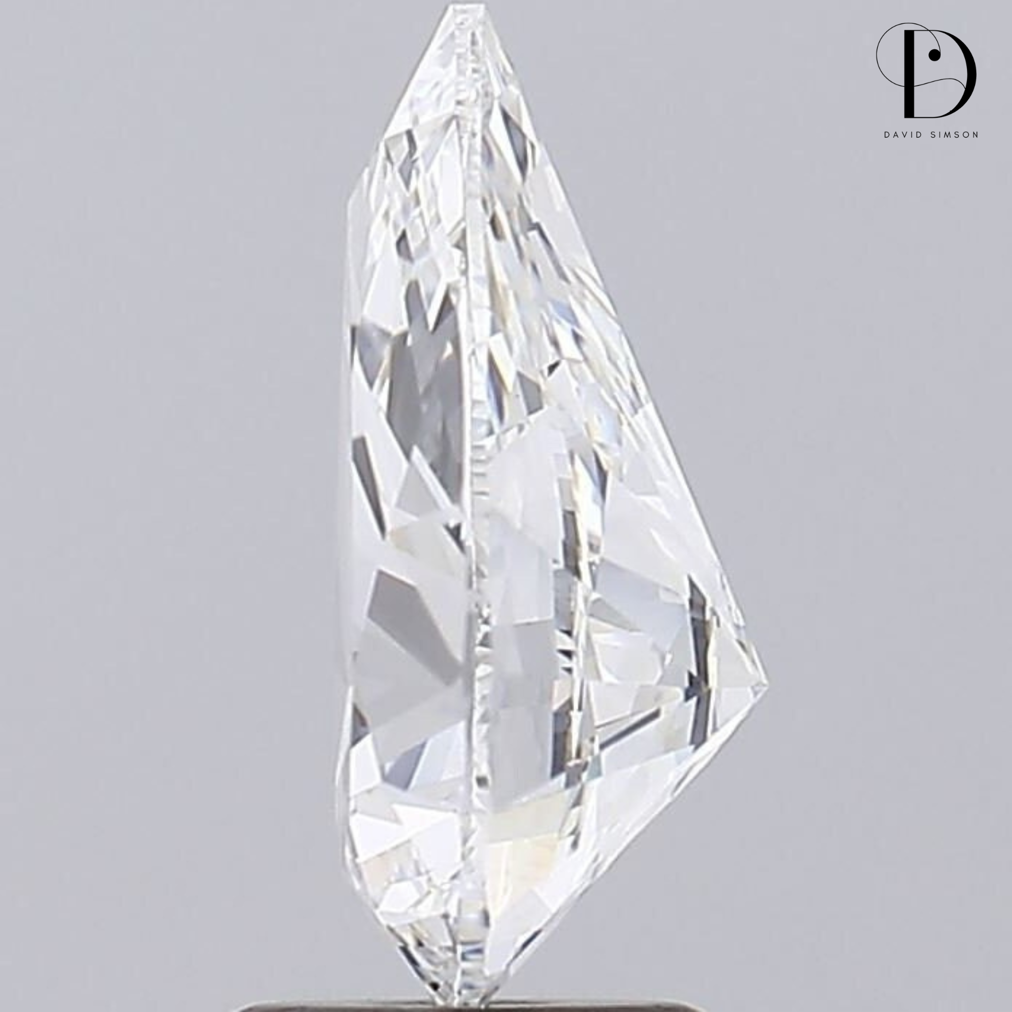 3.01CT Pear Cut Lab-Grown Diamond
