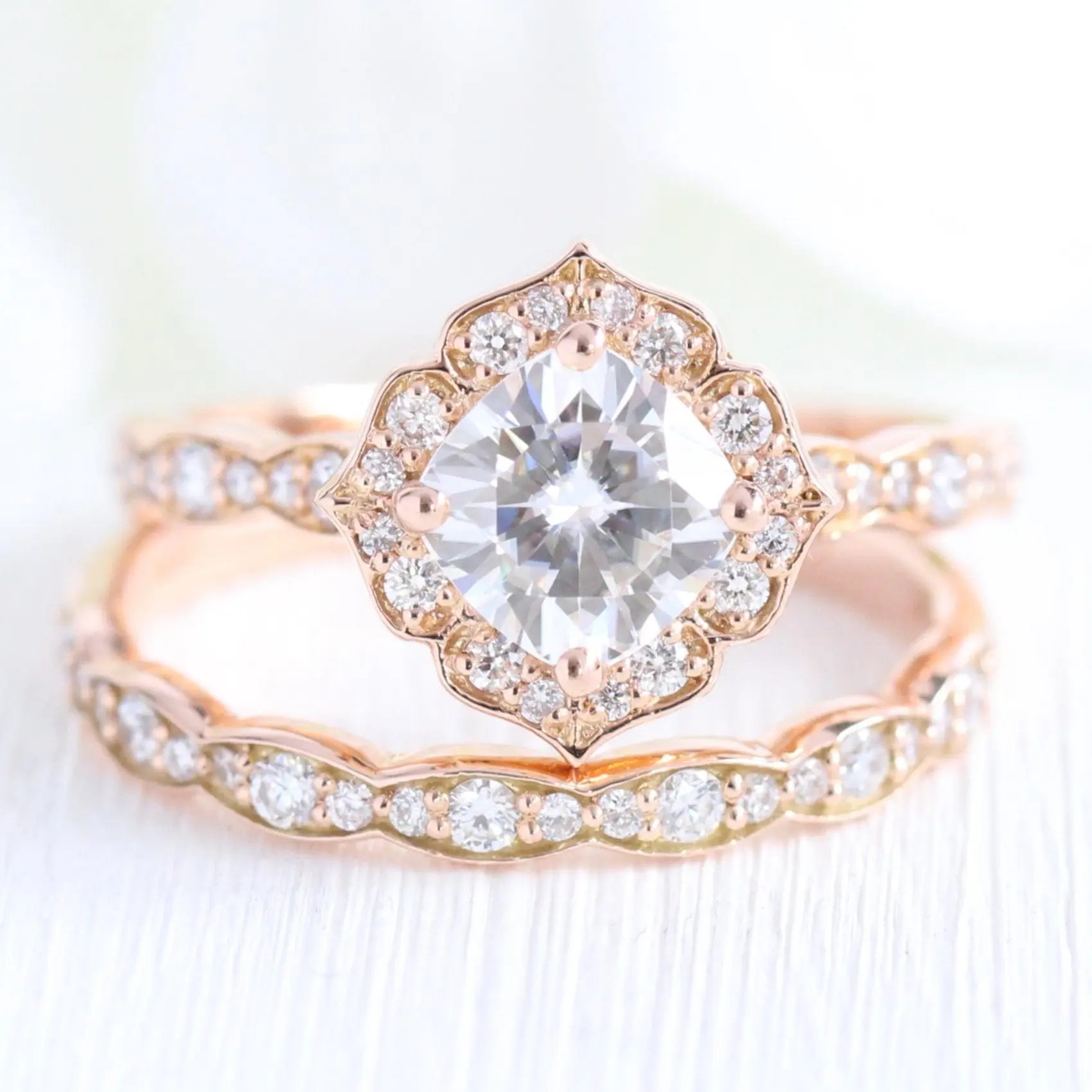 Moissanite Engagement Rings - MoissaniteCo.com