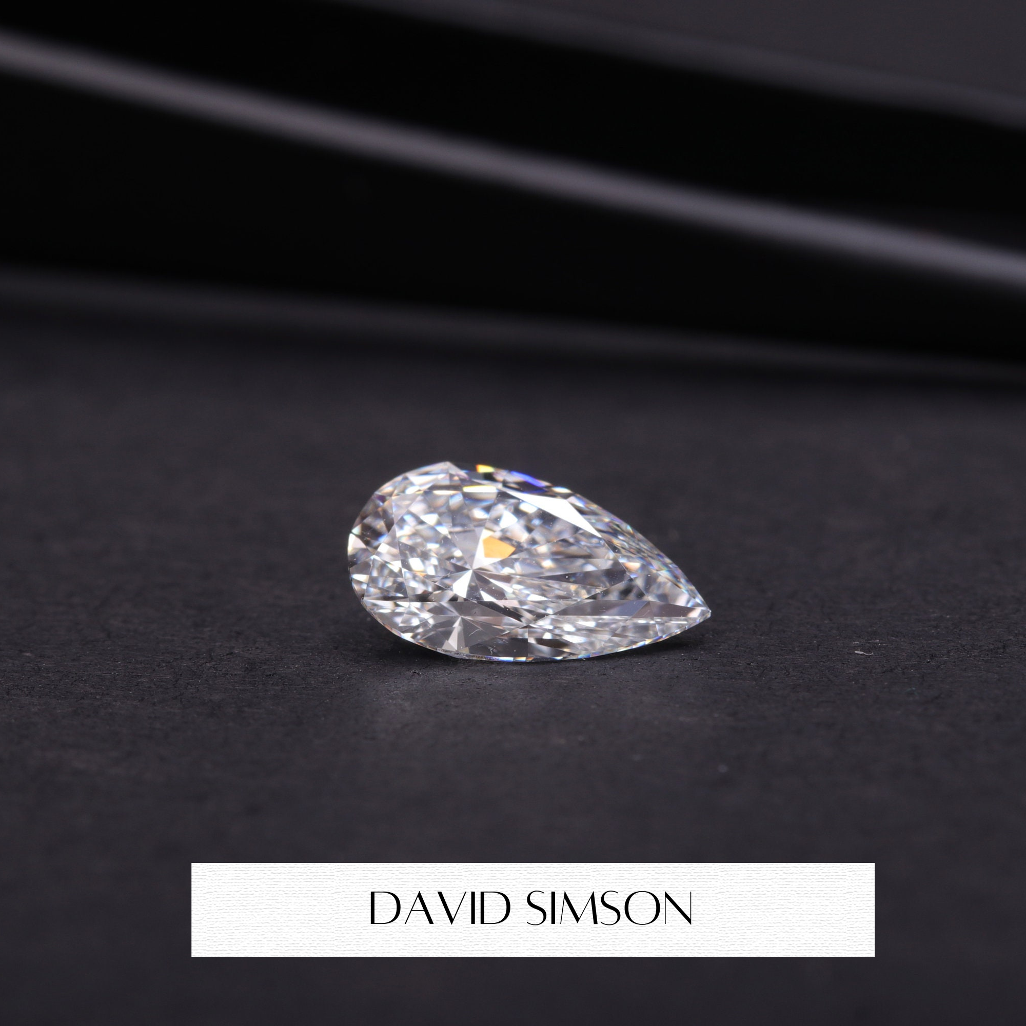 3.14CT Pear Cut Lab-Grown Diamond