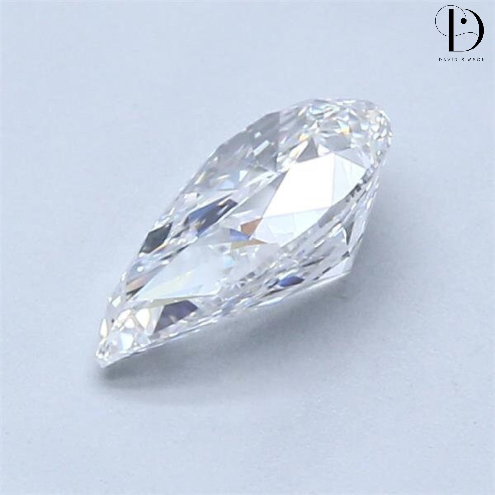1.0CT Pear Cut Lab-Grown Diamond