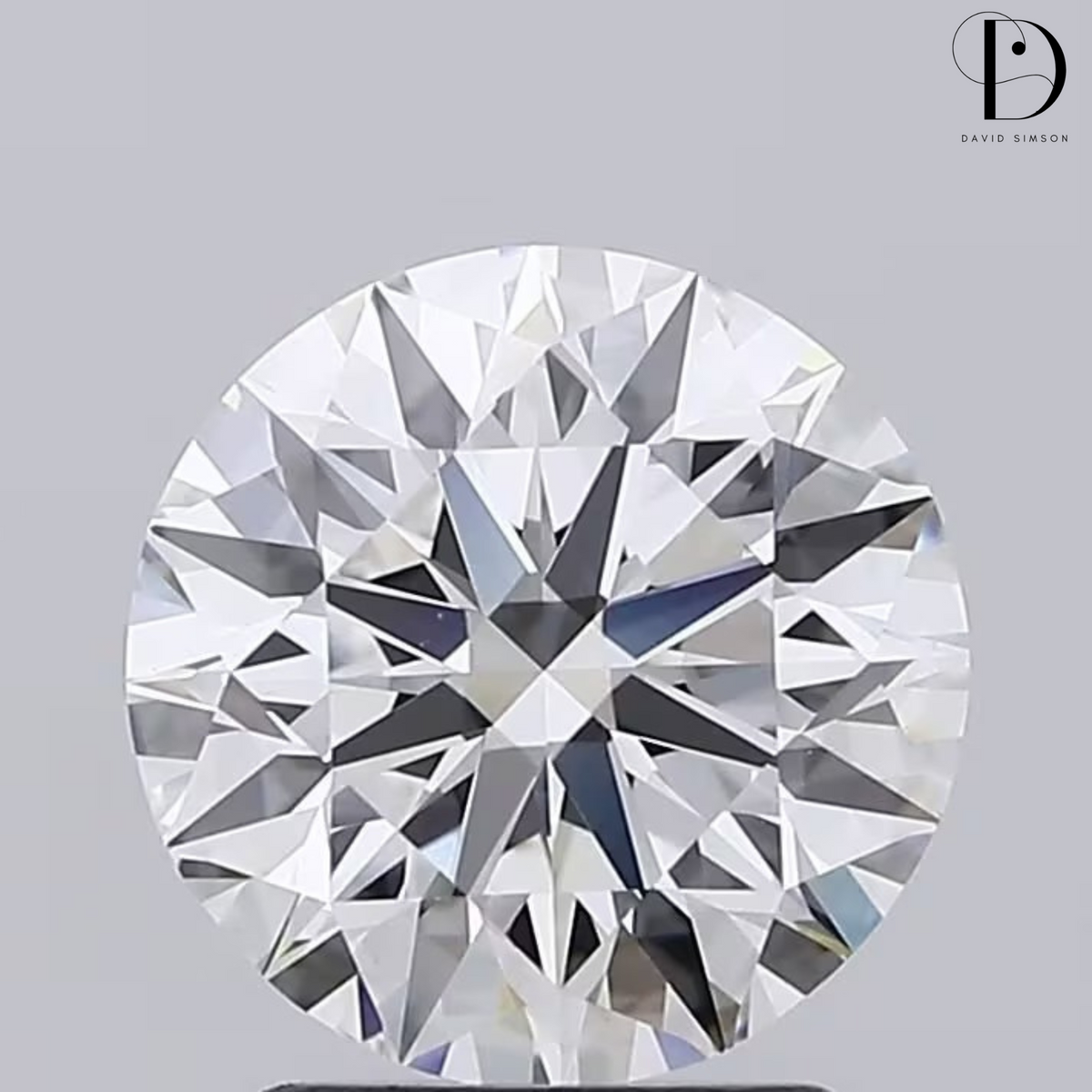 2.0CT Round Brilliant Cut Lab-Grown Diamond