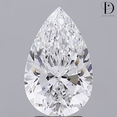 2.0CT Pear Cut Lab-Grown Diamond