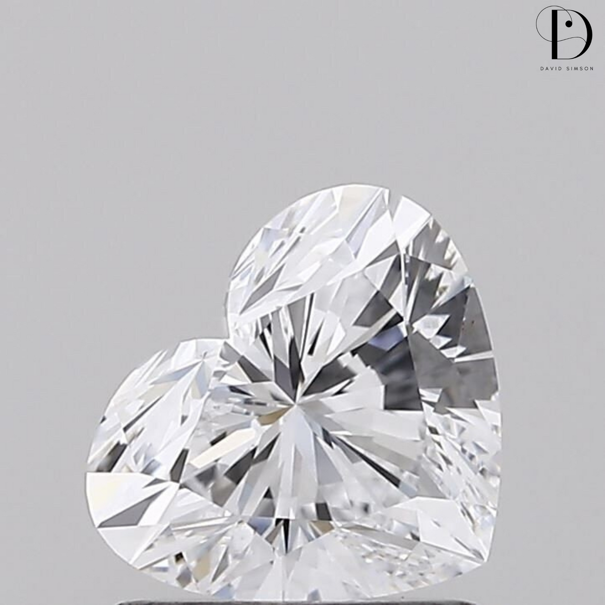 2.0CT Heart Brilliant Cut Lab-Grown Diamond