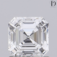 2.0CT Asscher Cut Lab-Grown Diamond