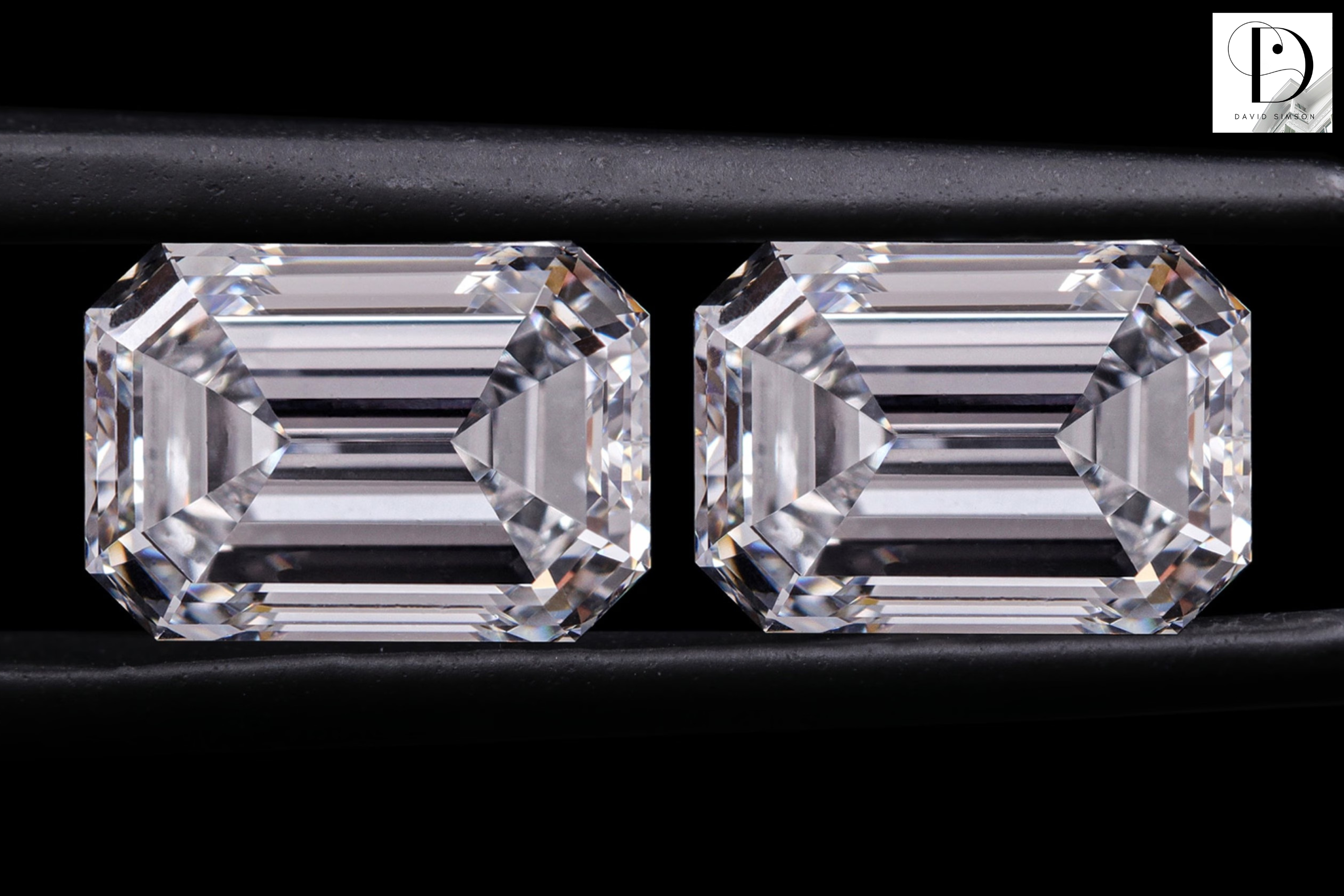 0.20CT Emerald Cut Lab-Grown Diamond Pair