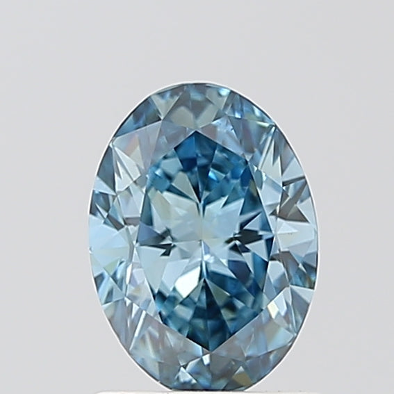 OV  CT Fancy Vivid Blue VS1 Lab Grown Diamond