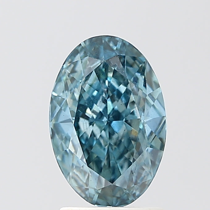 OV  CT Fancy Vivid Blue VS2 Lab Grown Diamond