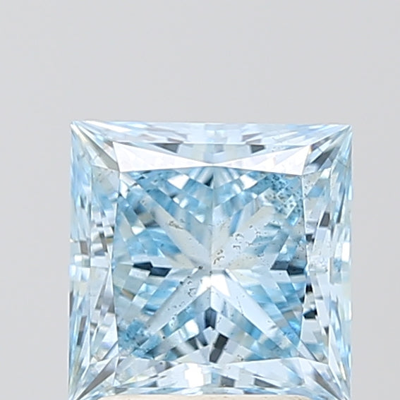 PRI  CT Fancy Vivid Blue SI1 Lab Grown Diamond