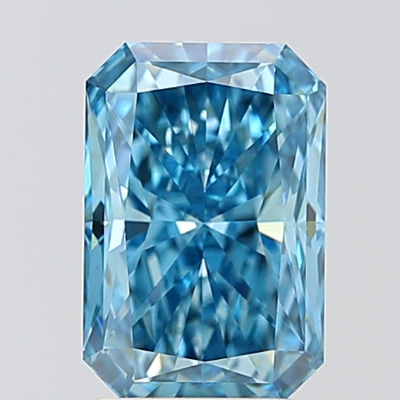 RAD  CT Fancy Vivid Blue VS1 Lab Grown Diamond