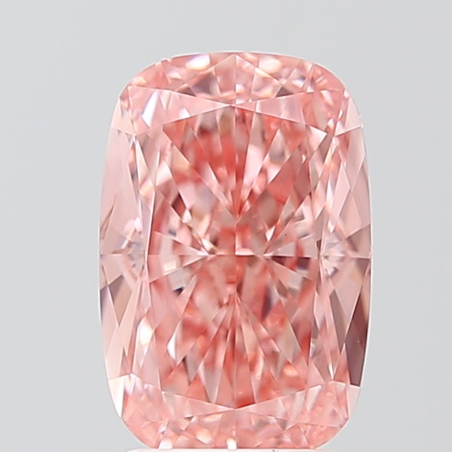 CU  CT Fancy Vivid Pink VS1 Lab Grown Diamond