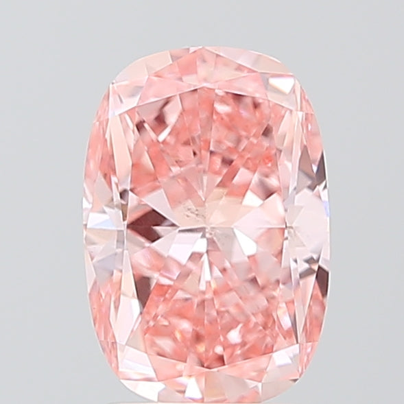 CU  CT Fancy Vivid Pink VS2 Lab Grown Diamond